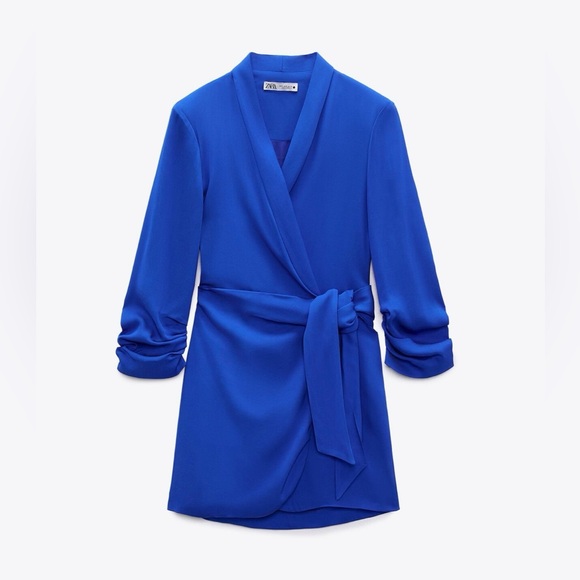 ZARA wrap mini dress - Picture 4 of 5